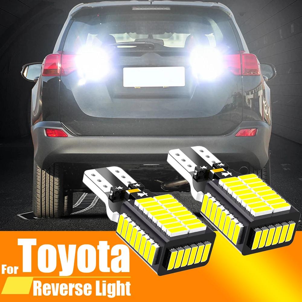 2x LED  Blub  W16W T15 Canbus For Toyota Rav4 Yaris Vitz Avalon Sienna Tacoma Highlander Sequoia Matrix 4Runner